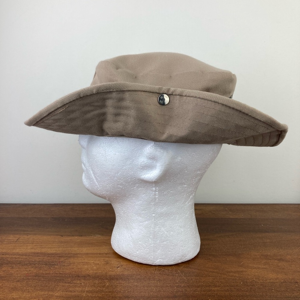 Aruba Sunset Beach Boonie Bucket Hat Desert Tan One Size Snap Sides Embroidered. - Picture 2 of 9